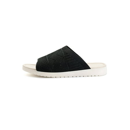 Daeful Ladies Slides Slip On Flat Sandals Summer Casual Nonslip Ripple Comfortable Slide Slippers Black 7
Daeful Ladies Slides Slip On Flat Sandals Summer Casual Nonslip Ripple Comfortable Slide Slippers Black 7