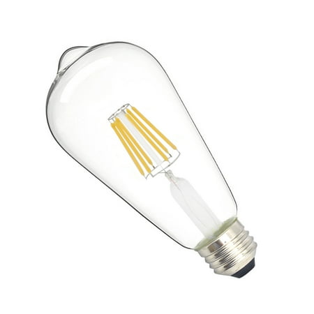LHCER Edison Bulb LED Light Vintage Style Lighting Filament Lamp E26 Warm white 6Pack
LHCER Edison Bulb LED Light Vintage Style Lighting Filament Lamp E26 Warm white 6Pack
