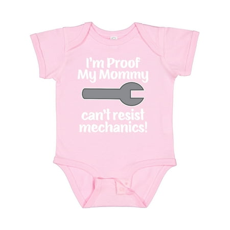 Inktastic Mechanic Daddy Proof Mommy Cant Resist Gift Baby Boy or Baby Girl Bodysuit
Inktastic Mechanic Daddy Proof Mommy Cant Resist Gift Baby Boy or Baby Girl Bodysuit