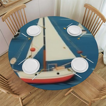 SHERONV Boats and Ships Round Table Cover Stain Resistant Washable for Indoor Outdoor Kitchen Dining Wedding Parties 100% Polyester Tablecloths Home Kitchen Outdoor Decoration 31 -35
SHERONV Boats and Ships Round Table Cover Stain Resistant Washable for Indoor Outdoor Kitchen Dining Wedding Parties 100% Polyester Tablecloths Home Kitchen Outdoor Decoration 31 -35