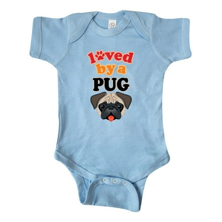 Inktastic Pug Dog Lover Gift Gift Baby Boy or Baby Girl Bodysuit