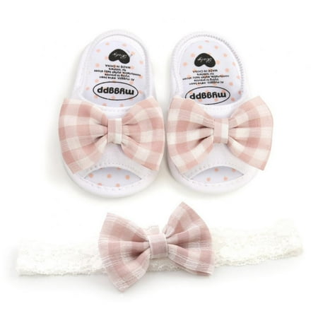 Baby Girls Sandals 0-6M First Walking Shoes Fashion Lattice Bow Sandals Soft Anti-Slip Sole Newborn Prewalker
Baby Girls Sandals 0-6M First Walking Shoes Fashion Lattice Bow Sandals Soft Anti-Slip Sole Newborn Prewalker