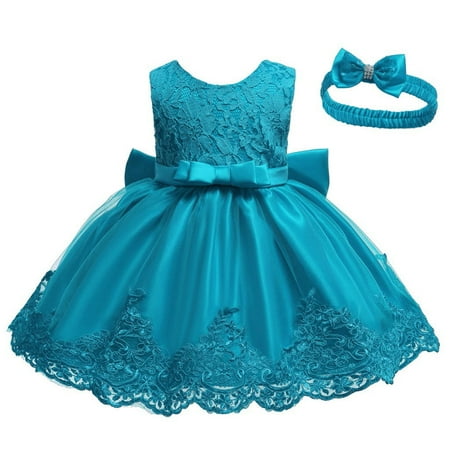 Newborn Bowknot Dress Infant Baby Girls Ruffle Lace Tulle Dress with Headwear Embroidery Pageant Party Wedding Gowns
Newborn Bowknot Dress Infant Baby Girls Ruffle Lace Tulle Dress with Headwear Embroidery Pageant Party Wedding Gowns