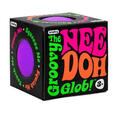 The NeeDoh Groovy Glob comes in various vibrant, random colors.
