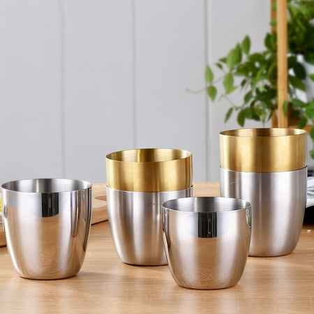 chaolangshun 240/300ml Water Cup Large Opening Anti-shock Stainless Steel Home Wear-resistant Bear Juice Cup for Kitchen
chaolangshun 240/300ml Water Cup Large Opening Anti-shock Stainless Steel Home Wear-resistant Bear Juice Cup for Kitchen