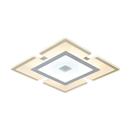 Litfad Square 20.5 LED Ceiling Light Flush Mount Fixture Lamp for Kitchen Bedroom 1-Light Warm Light
Litfad Square 20.5 LED Ceiling Light Flush Mount Fixture Lamp for Kitchen Bedroom 1-Light Warm Light