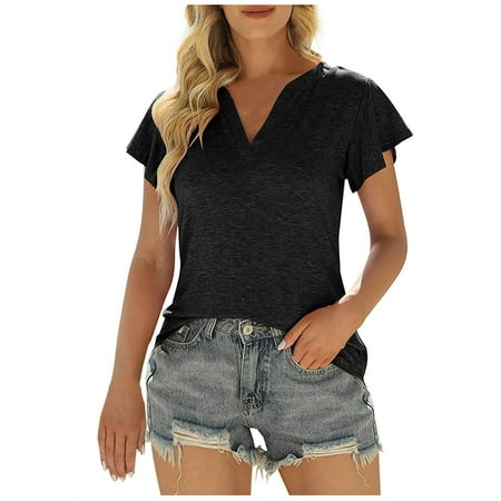Womens Dressy V Neck Button Down Shirts Casual Summer Trendy Loose Fit Blouses Roll up Sleeve Tunic Blouse
Womens Dressy V Neck Button Down Shirts Casual Summer Trendy Loose Fit Blouses Roll up Sleeve Tunic Blouse