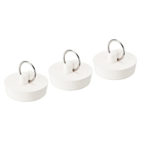 Uxcell Rubber Sink Plug White Drain Stopper Fit 1-9/16 to 1-5/8 Drain for Bathtub Kitchen and Bathroom 3 Pack
Uxcell Rubber Sink Plug White Drain Stopper Fit 1-9/16 to 1-5/8 Drain for Bathtub Kitchen and Bathroom 3 Pack