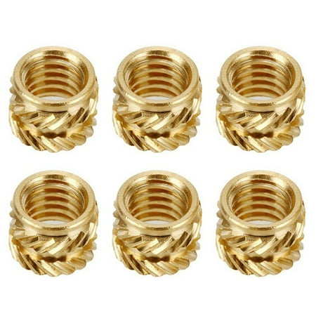 50Pcs 3D Printing Model Insert Nut Knurled Brass Nut Injection Molding Insert Nut for 3D Printer Voron 2.4 Etc ()
50Pcs 3D Printing Model Insert Nut Knurled Brass Nut Injection Molding Insert Nut for 3D Printer Voron 2.4 Etc ()