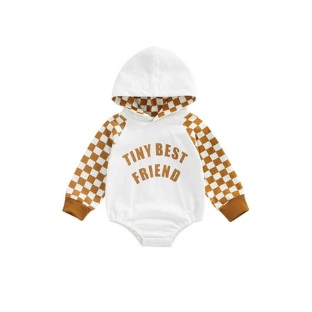 Bagilaanoe Newborn Baby Girl Boy Oversized Romper Sweatshirt Long Sleeve Bodysuit Plaid Letters Print Pullover 3M 6M 12M 18M Fall Tops
Bagilaanoe Newborn Baby Girl Boy Oversized Romper Sweatshirt Long Sleeve Bodysuit Plaid Letters Print Pullover 3M 6M 12M 18M Fall Tops
