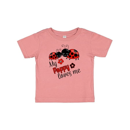 Inktastic My Poppy Loves Me with Cute Ladybugs Gift Baby Boy or Baby Girl T-Shirt
Inktastic My Poppy Loves Me with Cute Ladybugs Gift Baby Boy or Baby Girl T-Shirt
