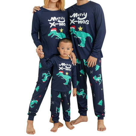 Christmas Family Pajamas Matching Sets Long Sleeve Cartoon Dinosaur Tops+Long Pants 2Pcs Sleepwear Nightwear
Christmas Family Pajamas Matching Sets Long Sleeve Cartoon Dinosaur Tops+Long Pants 2Pcs Sleepwear Nightwear
