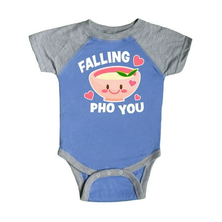 Inktastic Falling Pho You with Cute Pho Bowl Gift Baby Boy or Baby Girl Bodysuit