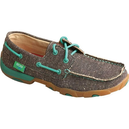 Women s Twisted X WDM0085 Driving Moc Dust Canvas 8 M