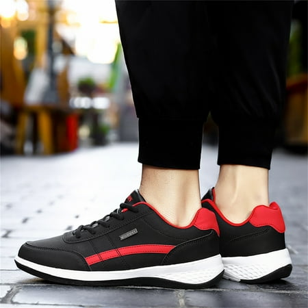 Linenghs Mens Casual Fashion Sneakers Comfort Walking Shoes for Male