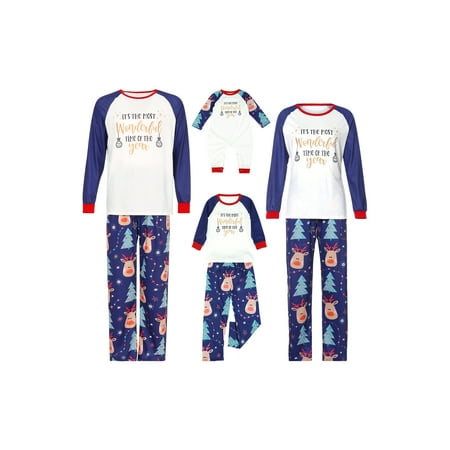 Spring hue Christmas Family Matching Pajamas Set Letter Print Tops+ Xmas Tree Elk Print Pant/Romper Xmas Sleepwear Nightgown
Spring hue Christmas Family Matching Pajamas Set Letter Print Tops+ Xmas Tree Elk Print Pant/Romper Xmas Sleepwear Nightgown
