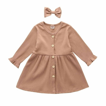 Utoimkio Toddler Girl Dresses Clearance Long Sleeve Casual Dresses for Girls Spring Autumn Toddler Baby Girl Solid Color Long Sleeve Skirt Bow Headband
Utoimkio Toddler Girl Dresses Clearance Long Sleeve Casual Dresses for Girls Spring Autumn Toddler Baby Girl Solid Color Long Sleeve Skirt Bow Headband