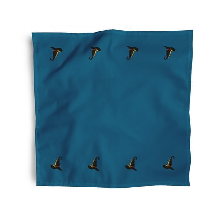 Simply Daisy 18 x 18 Blue Witchcraft Napkins Set of 4