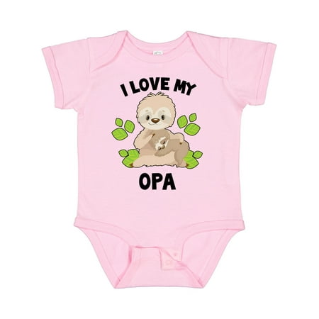 Inktastic Cute Sloth I Love My Opa with Green Leaves Gift Baby Boy or Baby Girl Bodysuit
Inktastic Cute Sloth I Love My Opa with Green Leaves Gift Baby Boy or Baby Girl Bodysuit