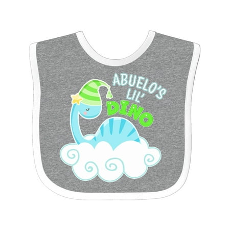 Inktastic Abuelo s Lil Dino with Cute Blue Baby Dinosaur Gift Baby Boy or Baby Girl Bib
Inktastic Abuelo s Lil Dino with Cute Blue Baby Dinosaur Gift Baby Boy or Baby Girl Bib