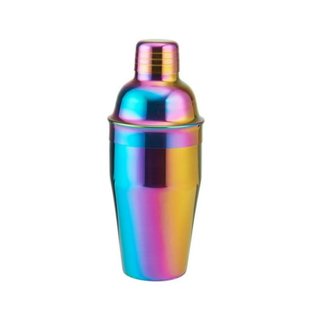 Barcraft Iridescent Stainless Steel Cocktail Shaker 550ml