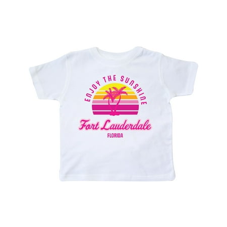 Inktastic Summer Enjoy the Sunshine Fort Lauderdale Florida in Pink Gift Toddler Boy or Toddler Girl T-Shirt
Inktastic Summer Enjoy the Sunshine Fort Lauderdale Florida in Pink Gift Toddler Boy or Toddler Girl T-Shirt