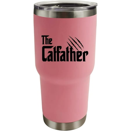 The Cat Father 30oz Stainless Steel Tumbler With Handle Gifts For Daughters Insulated Wine Tumbler With Lid For College Pink
The Cat Father 30oz Stainless Steel Tumbler With Handle Gifts For Daughters Insulated Wine Tumbler With Lid For College Pink