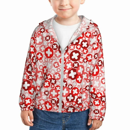Lukts Plus Cross Print Children s Long-Sleeved Sun Protection Clothing Hooded Sweatshirts for Boys and Girls Outdoor Sports-4 Years
Lukts Plus Cross Print Children s Long-Sleeved Sun Protection Clothing Hooded Sweatshirts for Boys and Girls Outdoor Sports-4 Years