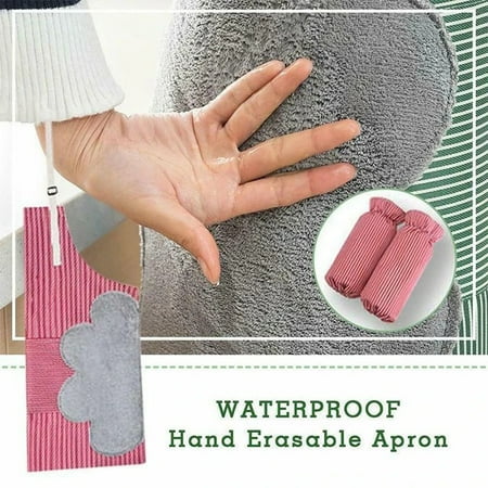 Waterproof Kitchen Apron Adjustable Erasable Apron Sleeve Apron Sleeve Blibunala