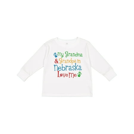 Inktastic Nebraska Grandma Loves Me Gift Toddler Boy or Toddler Girl Long Sleeve T-Shirt
Inktastic Nebraska Grandma Loves Me Gift Toddler Boy or Toddler Girl Long Sleeve T-Shirt