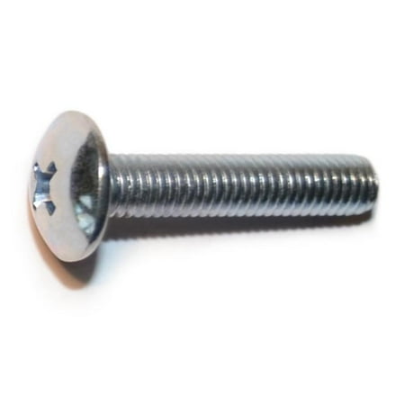 5mm-0.8 x 25mm Zinc Plated Class 4.8 Steel Coarse Thread Phillips Truss Head Machine Screws
5mm-0.8 x 25mm Zinc Plated Class 4.8 Steel Coarse Thread Phillips Truss Head Machine Screws