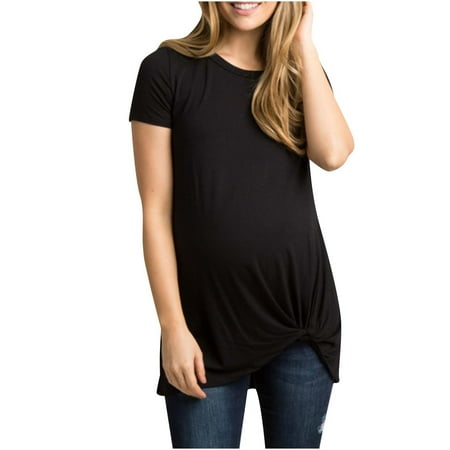 Wolfast Promotion Pregnant Women Clothes Short-sleeved Solid Color Irregular Hem Loose T-shirt
Wolfast Promotion Pregnant Women Clothes Short-sleeved Solid Color Irregular Hem Loose T-shirt