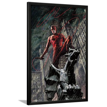 Daredevil - Devil Lamina Framed Poster Wall Art - 24x36