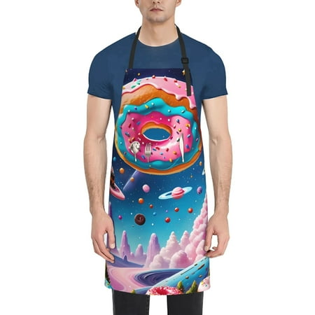 Lukts Adjustable Apron with 2 Pockets Chef Cooking Kitchen Restaurant Aprons for Women Men-Colorful Donut
Lukts Adjustable Apron with 2 Pockets Chef Cooking Kitchen Restaurant Aprons for Women Men-Colorful Donut