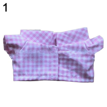 7 Colors Toys Accessories Cotton Stuffed Dolls Doll Clothes Doll T-shirt Mini Clothes Doll Plaid Shirt 20cm Doll Clothes 1
7 Colors Toys Accessories Cotton Stuffed Dolls Doll Clothes Doll T-shirt Mini Clothes Doll Plaid Shirt 20cm Doll Clothes 1