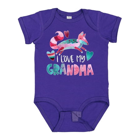 Inktastic I Love My Grandma Pink and Blue Fox with Hearts Boys or Girls Baby Bodysuit
Inktastic I Love My Grandma Pink and Blue Fox with Hearts Boys or Girls Baby Bodysuit