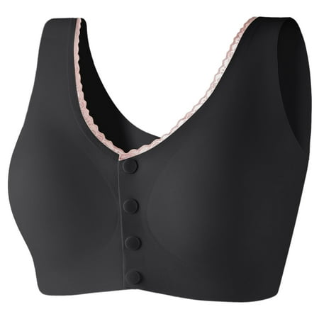 ZMHEGW Womens Bras Comfortable Front Button No Steel Rings Gathering Collar Middle Aged Elderly Vest Style Seamless Bralettes Underwear
ZMHEGW Womens Bras Comfortable Front Button No Steel Rings Gathering Collar Middle Aged Elderly Vest Style Seamless Bralettes Underwear
