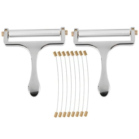 2PCS Cheese Slicer Adjustable Thickness Stainless Steel Cheese Slicer Grater Butter and Cheese Grater for Cheese
2PCS Cheese Slicer Adjustable Thickness Stainless Steel Cheese Slicer Grater Butter and Cheese Grater for Cheese