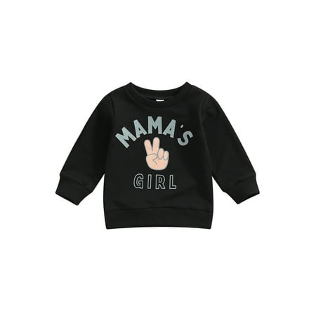 ZIYIXIN Toddler Baby Boy Girl Pullover Sweatshirt Long Sleeve Casual Sweater Outwear Fall Winter Outfits Black Girl 0-6 Months
ZIYIXIN Toddler Baby Boy Girl Pullover Sweatshirt Long Sleeve Casual Sweater Outwear Fall Winter Outfits Black Girl 0-6 Months