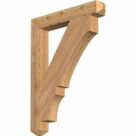 Ekena Millwork 3 1/2 W x 26 D x 34 H Balboa Craftsman Smooth Bracket Western Red Cedar
Ekena Millwork 3 1/2 W x 26 D x 34 H Balboa Craftsman Smooth Bracket Western Red Cedar
