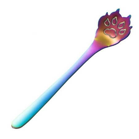 SANWOOD Cute Dog Paw Stainless Steel Long Handle Ice Cream Dessert Coffee Spoon Flatware
SANWOOD Cute Dog Paw Stainless Steel Long Handle Ice Cream Dessert Coffee Spoon Flatware