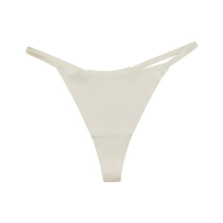 YDKZYMD Womens Underwear Panties G-string Thong Soft Sexy LaceBriefs Panties