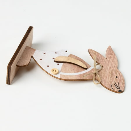 Easter Rabbit Wooden Pendant Wood Egg Bunny Hanging Crafts Happy Easter Decoration for Home DIY Easter Party Decor Supplies Style 3
Easter Rabbit Wooden Pendant Wood Egg Bunny Hanging Crafts Happy Easter Decoration for Home DIY Easter Party Decor Supplies Style 3