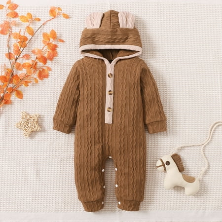 Aayomet Winter Rompers Baby Girl Baby Snug Fit Footed Cotton One-Piece Romper Jumpsuit Brown 6-9 Months
Aayomet Winter Rompers Baby Girl Baby Snug Fit Footed Cotton One-Piece Romper Jumpsuit Brown 6-9 Months