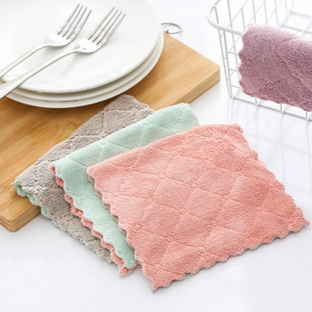 Hobeauty 10 Pcs Microfiber Cleaning Cloth Kitchen Towels Dish Rags for Dish Drying Washing Absorbent Rags for Cleaning Reusable and Washable Dish Towels 9.84 x 5.91
Hobeauty 10 Pcs Microfiber Cleaning Cloth Kitchen Towels Dish Rags for Dish Drying Washing Absorbent Rags for Cleaning Reusable and Washable Dish Towels 9.84 x 5.91