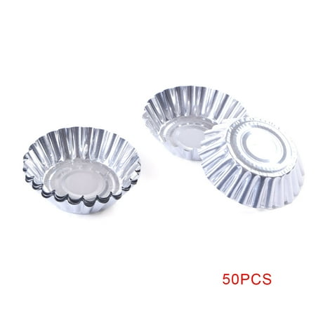50pcs Disposable Egg Tart Molds Aluminum Foil Cups Pan Non Stick Cake Cookie Liner Heat-Resistant Home Baking Mould DTOWER
50pcs Disposable Egg Tart Molds Aluminum Foil Cups Pan Non Stick Cake Cookie Liner Heat-Resistant Home Baking Mould DTOWER