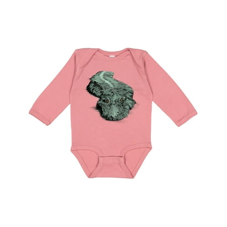 Inktastic Lurking gator Boys or Girls Long Sleeve Baby Bodysuit
Inktastic Lurking gator Boys or Girls Long Sleeve Baby Bodysuit