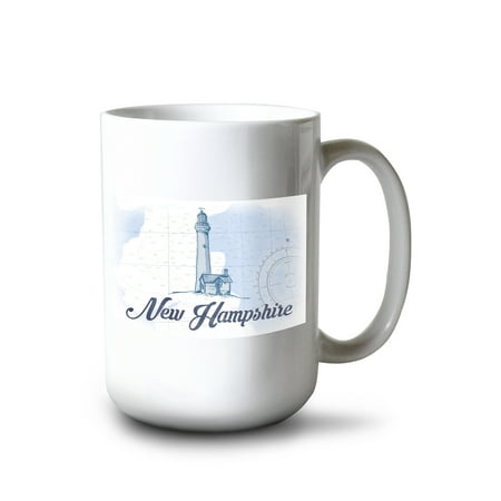 15 fl oz Ceramic Mug New Hampshire Lighthouse Blue Coastal Icon Dishwasher & Microwave Safe
15 fl oz Ceramic Mug New Hampshire Lighthouse Blue Coastal Icon Dishwasher & Microwave Safe