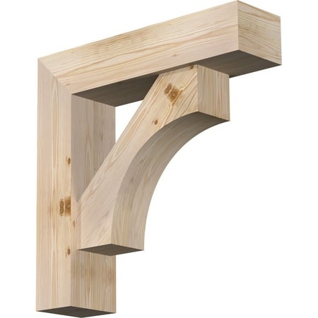 Ekena Millwork 7 1/2 W x 30 D x 30 H Westlake Block Smooth Bracket w/ Offset Brace Douglas Fir
Ekena Millwork 7 1/2 W x 30 D x 30 H Westlake Block Smooth Bracket w/ Offset Brace Douglas Fir