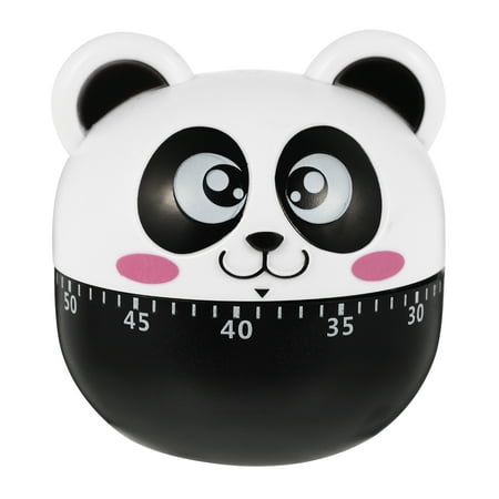 Adorable Timer Creative Panda Shaped Clock Plastic Student Time Manager Kitchen Baking Timer for Home Kitchen Students (Black)
Adorable Timer Creative Panda Shaped Clock Plastic Student Time Manager Kitchen Baking Timer for Home Kitchen Students (Black)